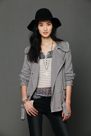 Slouchy Military Jacket