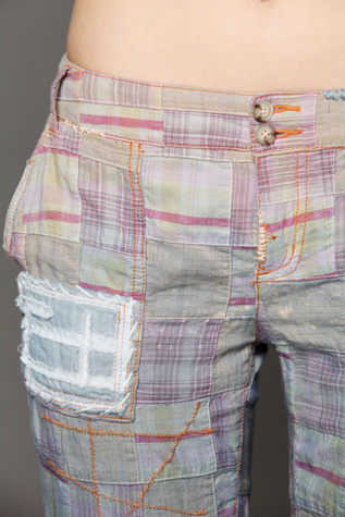 Denim Patch Plaid