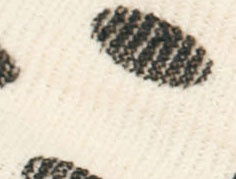 Cream Black Dot