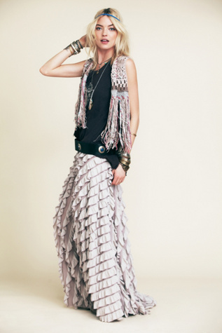 Free People FP X Lydia Maxi Skirt in maxi-skirts