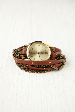 Multi Chain Wrap Watch
