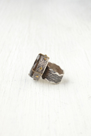 Smokey Topaz Ring