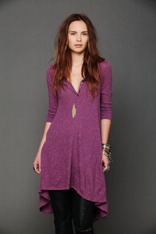 Drippy Jersey Dress