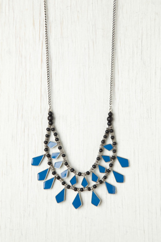 Geo Enamel Necklace