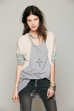 Colorblock Sleepy Tee