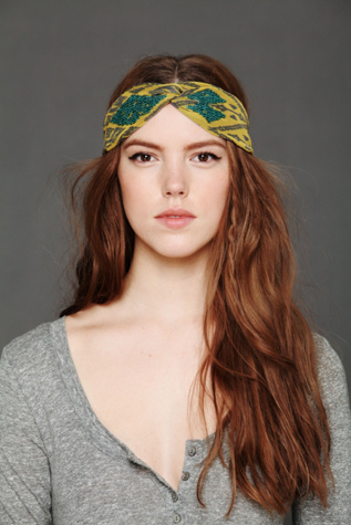 Beaded Ikat Wideband