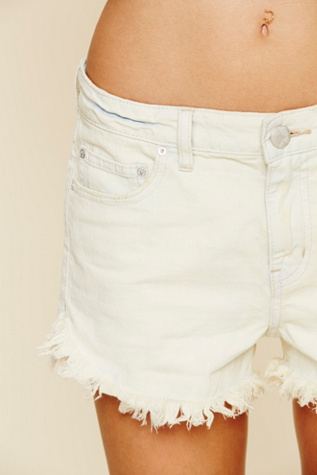 Dolphin Hem Denim Cut Off