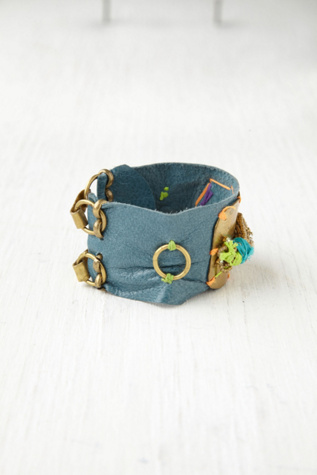 Blue Leather