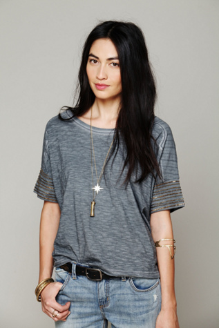 We The Free Band of Beads Tee