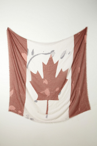 Canada Flag Scarf
