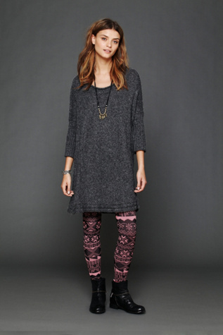 Intarsia Legging