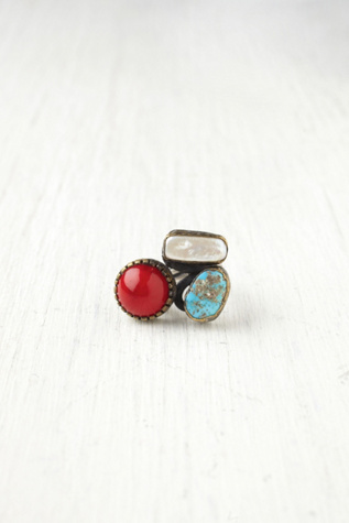 Bora Mixed Stone Ring in rings