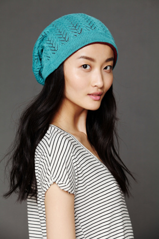 Twist Watch Slouch Beanie