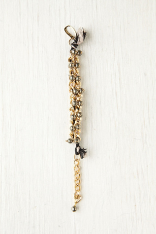 Chain Threaded Bead Bracelet