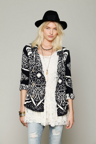 Smitten Kitten Patterned Jacket