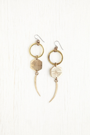 Gods Eye Dangle Earrings