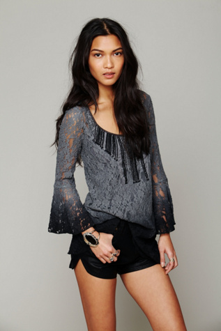 Free People Moonrise Dip Dye Tunic