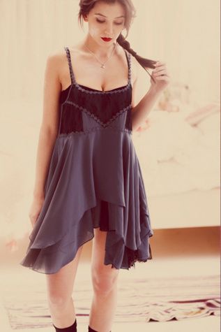 Pieced Lace Tunic in whats-new-intimates