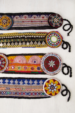 Lotus Tapestry Belt