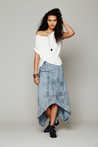 Back And Forth Cutout Skirt