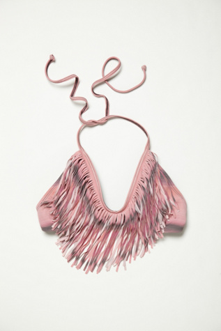 Santorini Fringe Halter
