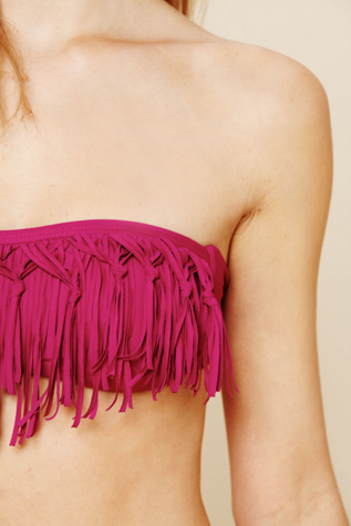 Knotted Fringe Bandeau