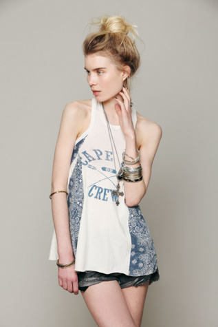 We The Free Graphic Bandana Tank