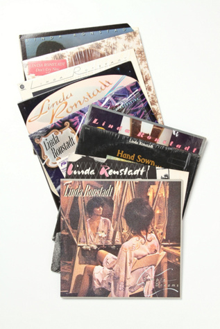 Vintage "Linda Ronstadt" Collection of Records in vintage-loves-objects