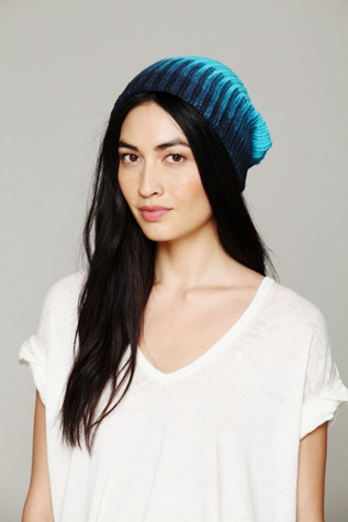 Dip Dye Slouchy Beanie