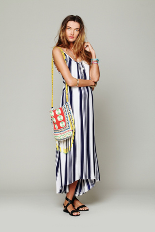 Nautical Stripe Maxi