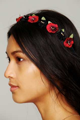 Amber Floral Headband