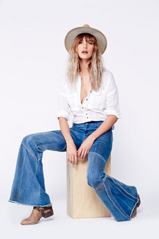 Seamed Bambi Flare