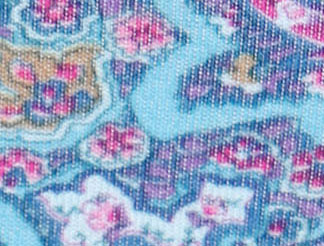 Turquoise Paisley