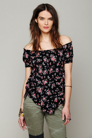 Free People Carrie Off Shoulder Top in off-shoulder-tops
