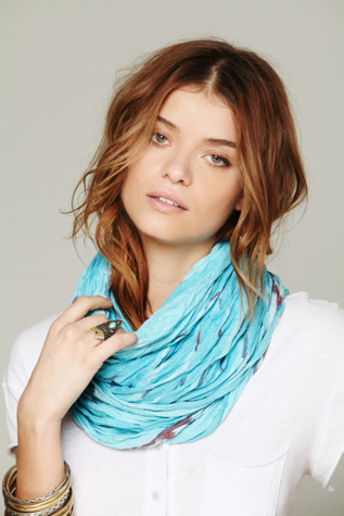 Asymmetrical Ikat Scarf