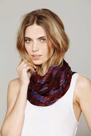 Asymmetrical Ikat Scarf