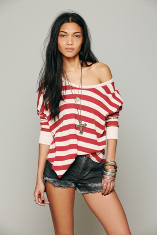 We The Free Billie Jean Striped Tee