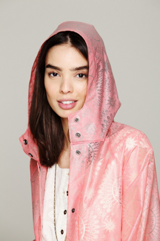 Spinning Circles Raincoat