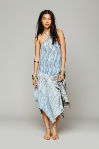 Free People Drop Waist Jersey Dress in Day-Dresses