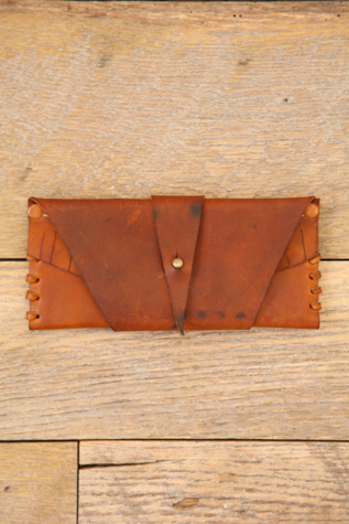 Vintage Leather Wraparound Wallet in vintage-loves-accessories