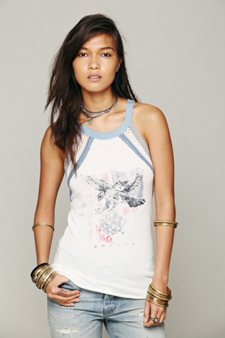 Ivory / Blue