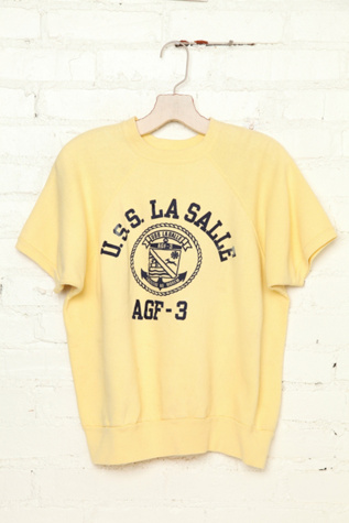 Free People Vintage La Salle Sweatshirt in Vintage-Tops