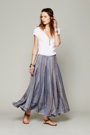 Blue Dream Striped Maxi
