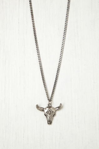 Bull Skull Pendant