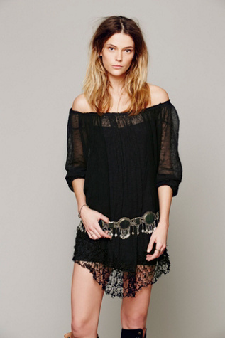 Shirred Peasant Blouse in whats-new-clothes