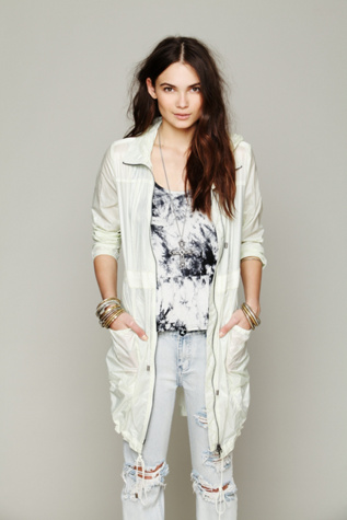 Nylon Hooded Anorak in sale-new-sale