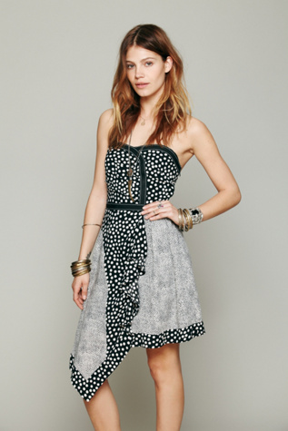 Hot Stuff Strapless Dress in night-out