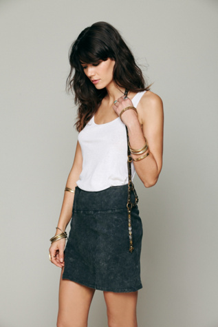 Calleen Cordero + Free People Leather Cross Harness in waist-belts