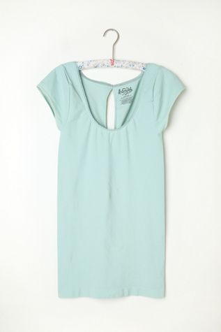 Solid Seamless Capsleeve Top in Intimates-layering-seamless
