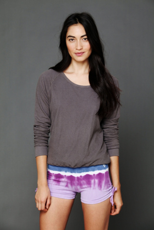 Solow Sport Tie Dye Cycle Short in Yoga-Clothes